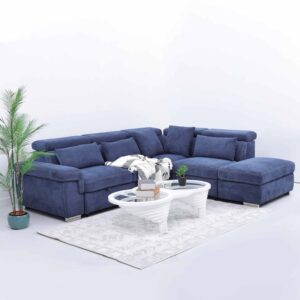HAVERTZ RIGHT CHAISE PULLOUT SOFA BED